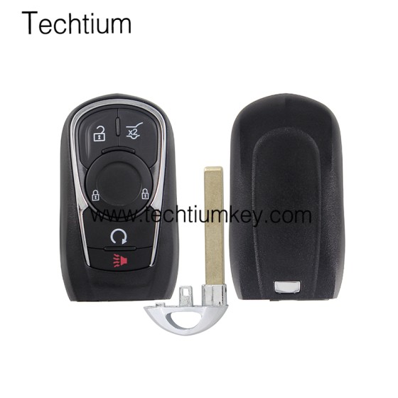 6 button remote key shell for Buick